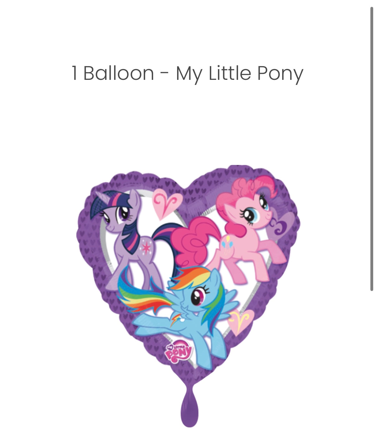 Balloon - My Little Pony - ENG