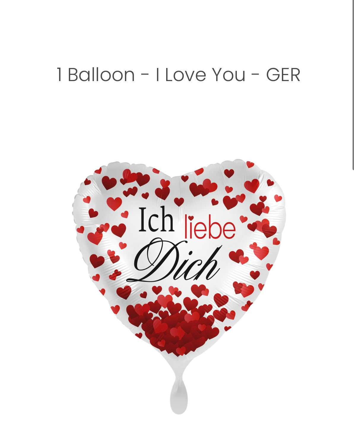 Balloon - I Love You - GER