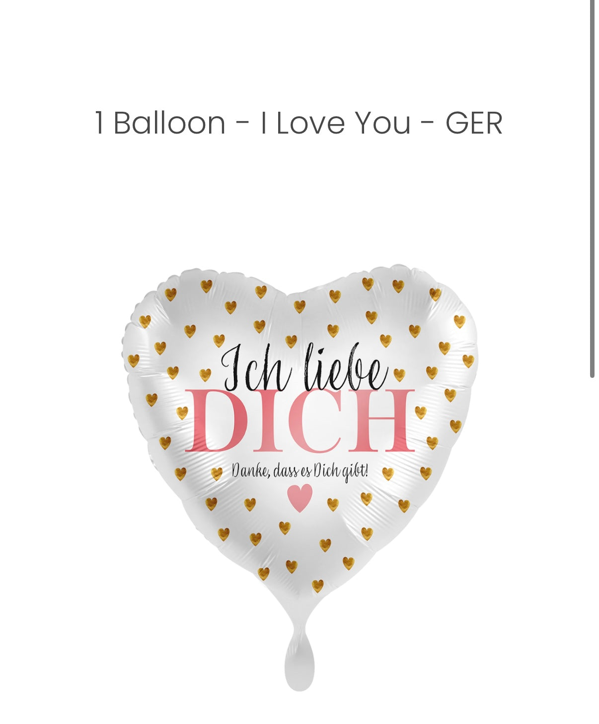 Balloon - I Love You - GER