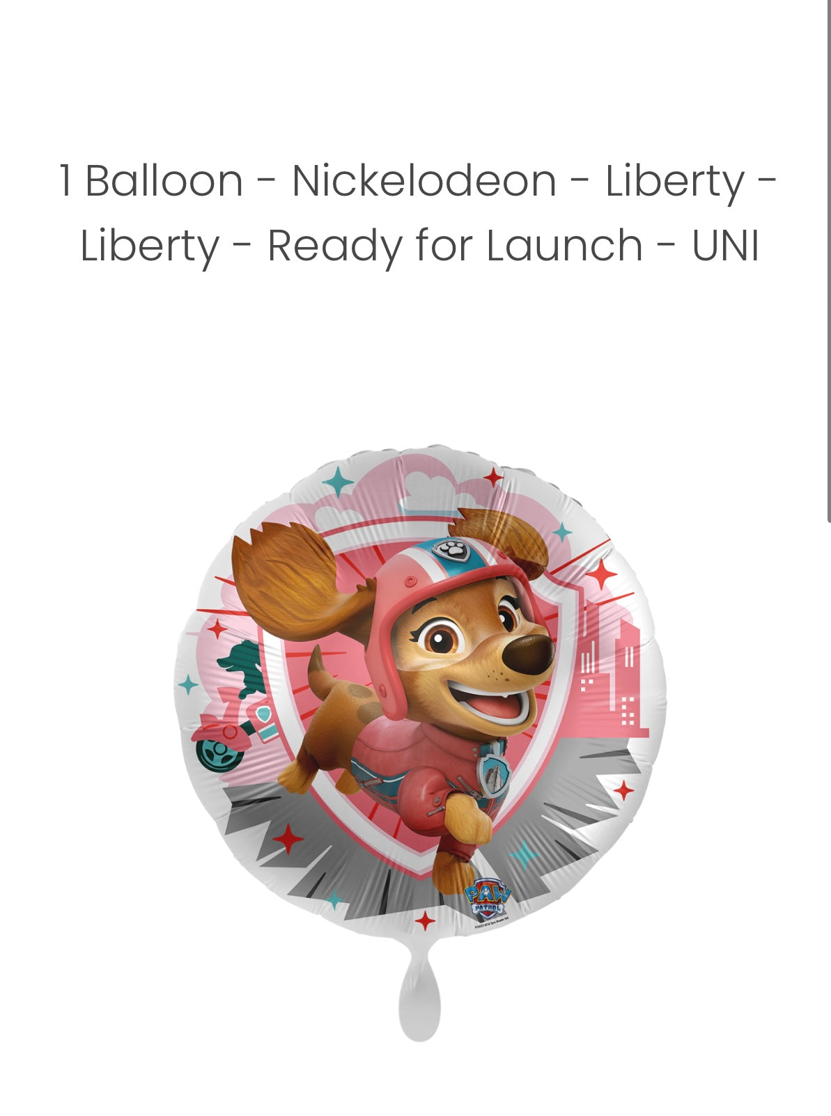 Balloon - Nickelodeon - Liberty - Liberty - Ready for Launch - UNI - ENG