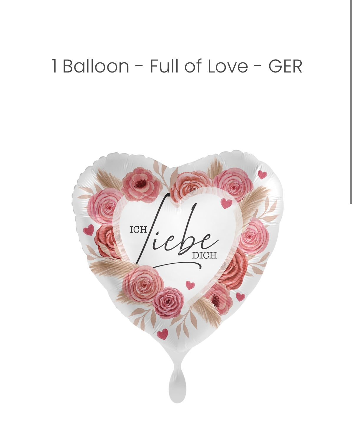 Balloon - Full of Love - GER