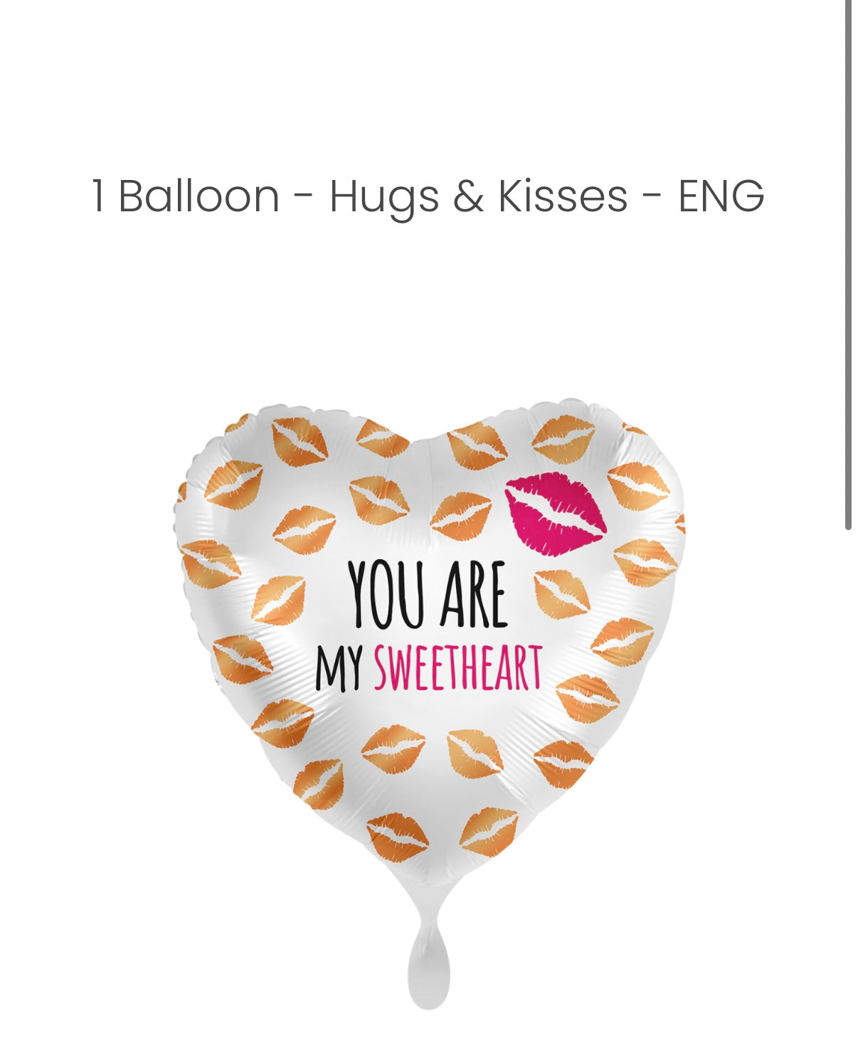 Balloon - Hugs & Kisses - ENG
