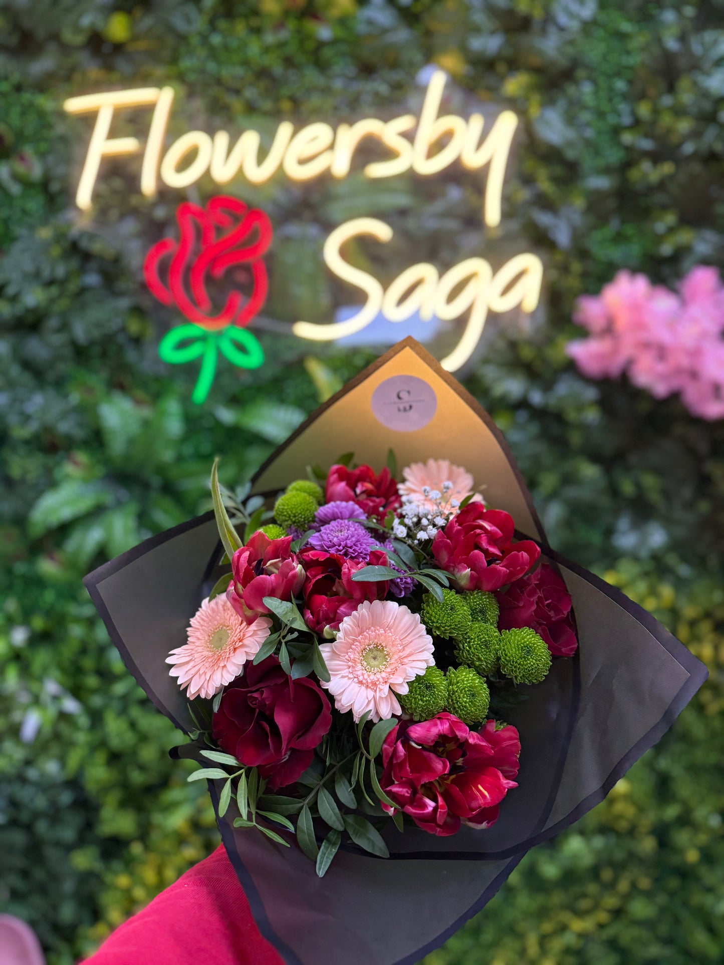 Bouquet of romantic
